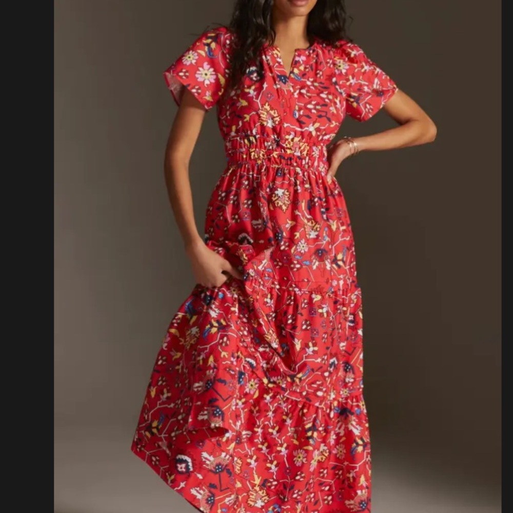 Anthropologie Somerset Maxi Dress
